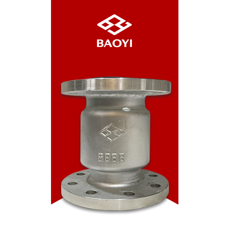 Vertical check valve